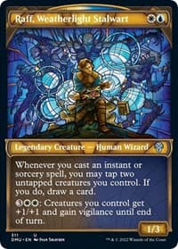 Raff, Weatherlight Stalwart (Showcase) - Dominaria United - Magic: The Gathering card