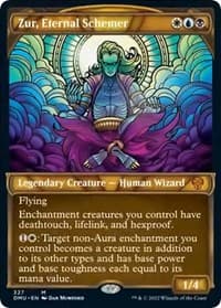 Zur, Eternal Schemer (Showcase) - Dominaria United - Magic: The Gathering card