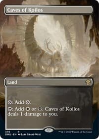 Caves of Koilos (Borderless) - Dominaria United - Magic: The Gathering card