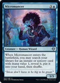 Micromancer - Dominaria United - Magic: The Gathering card