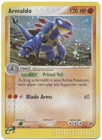 Armaldo - 1/100 (Prerelease) - Miscellaneous Cards & Products - Pokemon card