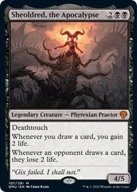 Sheoldred, the Apocalypse - Dominaria United - Magic: The Gathering card