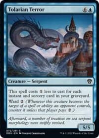 Tolarian Terror - Dominaria United - Magic: The Gathering card