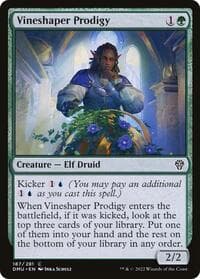 Vineshaper Prodigy - Dominaria United - Magic: The Gathering card