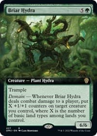 Briar Hydra (Extended Art) - Dominaria United - Magic: The Gathering card