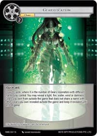 Gearsification - A New World Emerges - Force of Will card