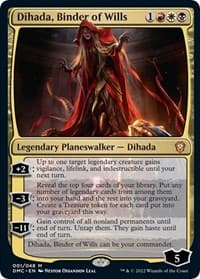 Dihada, Binder of Wills - Commander: Dominaria United - Magic: The Gathering card