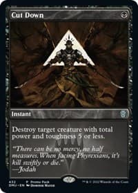 Cut Down - Promo Pack: Dominaria United - Magic: The Gathering card