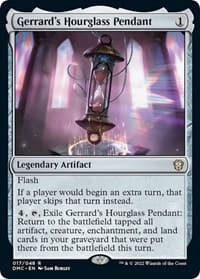 Gerrard's Hourglass Pendant - Commander: Dominaria United - Magic: The Gathering card