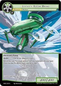 Justice's Recon Drone - A New World Emerges - Force of Will card