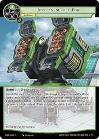 Justice's Missile Pod - A New World Emerges - Force of Will card
