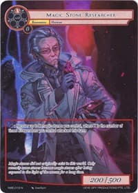 Magic Stone Researcher (Full Art) - A New World Emerges - Force of Will card