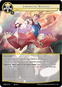 Judgmental Recovery - A New World Emerges - Force of Will card