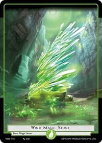 Wind Magic Stone - A New World Emerges - Force of Will card
