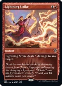 Lightning Strike - Promo Pack: Dominaria United - Magic: The Gathering card