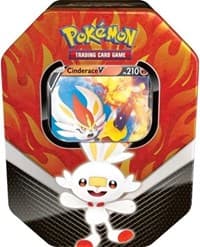 Galar Partners International Tin [Cinderace V] - SWSH01: Sword & Shield Base Set - Pokemon card