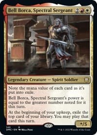 Bell Borca, Spectral Sergeant - Commander: Dominaria United - Magic: The Gathering card
