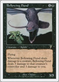 Bellowing Fiend - 7th Edition - Magic: The Gathering card