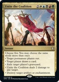 Unite the Coalition - Commander: Dominaria United - Magic: The Gathering card