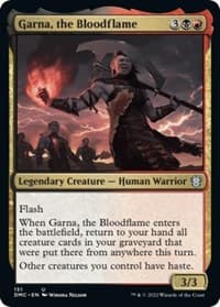 Garna, the Bloodflame - Commander: Dominaria United - Magic: The Gathering card