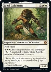 Jazal Goldmane - Commander: Dominaria United - Magic: The Gathering card