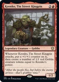 Krenko, Tin Street Kingpin - Commander: Dominaria United - Magic: The Gathering card
