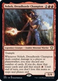 Neheb, Dreadhorde Champion - Commander: Dominaria United - Magic: The Gathering card