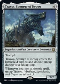 Traxos, Scourge of Kroog - Commander: Dominaria United - Magic: The Gathering card