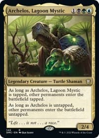 Archelos, Lagoon Mystic - Commander: Dominaria United - Magic: The Gathering card