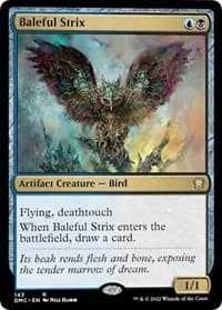 Baleful Strix - Commander: Dominaria United - Magic: The Gathering card