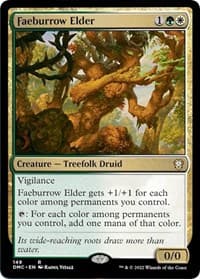 Faeburrow Elder - Commander: Dominaria United - Magic: The Gathering card