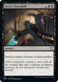 Hero's Downfall - Commander: Dominaria United - Magic: The Gathering card