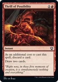 Thrill of Possibility - Commander: Dominaria United - Magic: The Gathering card