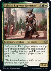 Selvala, Explorer Returned - Commander: Dominaria United - Magic: The Gathering card