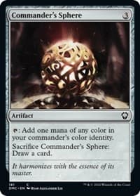 Commander's Sphere - Commander: Dominaria United - Magic: The Gathering card