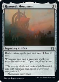 Hazoret's Monument - Commander: Dominaria United - Magic: The Gathering card