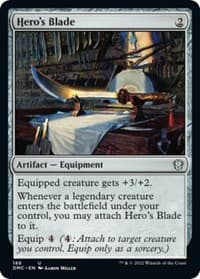 Hero's Blade - Commander: Dominaria United - Magic: The Gathering card