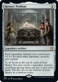 Heroes' Podium - Commander: Dominaria United - Magic: The Gathering card