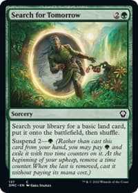 Search for Tomorrow - Commander: Dominaria United - Magic: The Gathering card