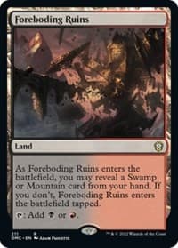 Foreboding Ruins - Commander: Dominaria United - Magic: The Gathering card