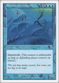 Benthic Behemoth - 7th Edition - Magic: The Gathering card