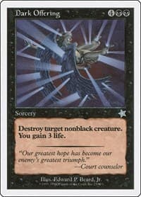 Dark Offering - Starter 1999 - Magic: The Gathering card