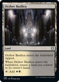 Orzhov Basilica - Commander: Dominaria United - Magic: The Gathering card