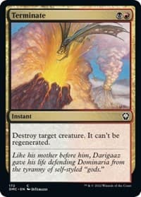 Terminate - Commander: Dominaria United - Magic: The Gathering card