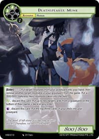 Deathspeaker Monk - Hero Cluster Starter Decks - Force of Will card