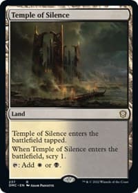 Temple of Silence - Commander: Dominaria United - Magic: The Gathering card