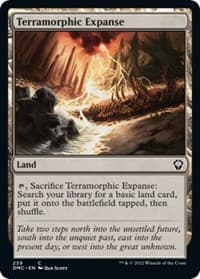 Terramorphic Expanse - Commander: Dominaria United - Magic: The Gathering card