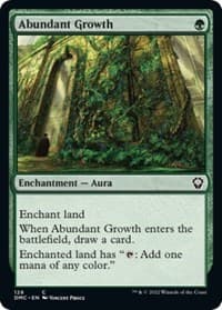 Abundant Growth - Commander: Dominaria United - Magic: The Gathering card