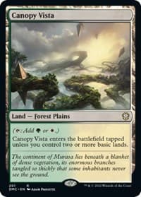 Canopy Vista - Commander: Dominaria United - Magic: The Gathering card