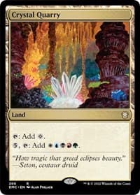 Crystal Quarry - Commander: Dominaria United - Magic: The Gathering card